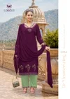Noor By Woodee Rayon Kurti With Bottom Dupatta
